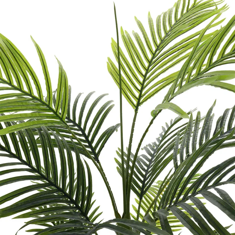 Artificial Bamboo Palm Tree in Pot - Green