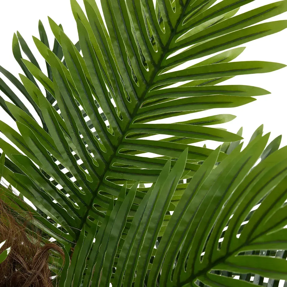 Artificial Palm Potted Tree Decoration 120cm - Green