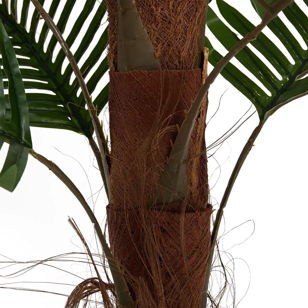 Artificial Palm Potted Tree Decoration 120cm - Green