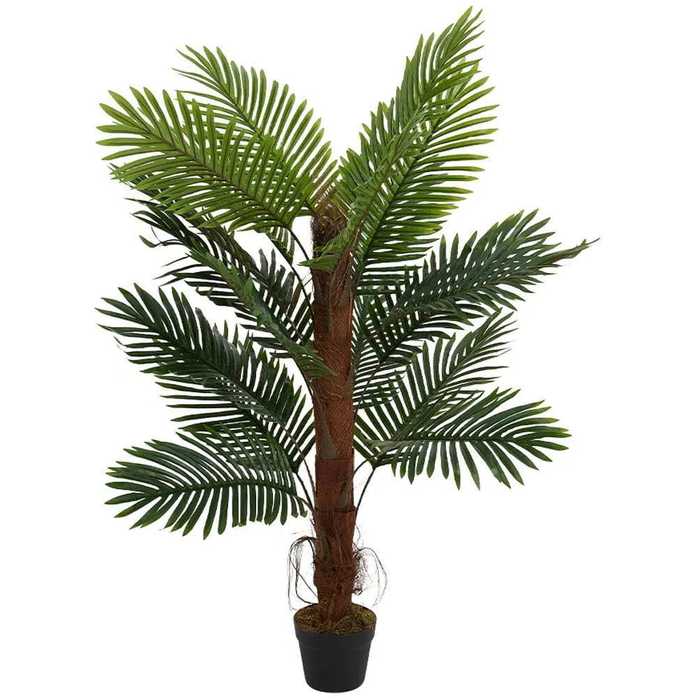 Artificial Palm Potted Tree Decoration 120cm - Green image