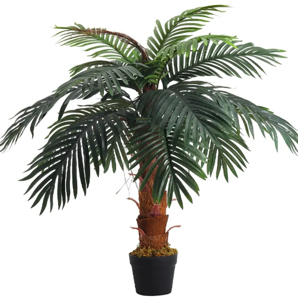 Artificial Palm Tree in Pot - Green
