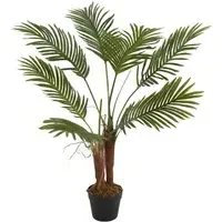 Artificial Potted Palm Tree - Green