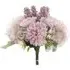 Artificial Silk Flower Bouquet for Decor - Purple