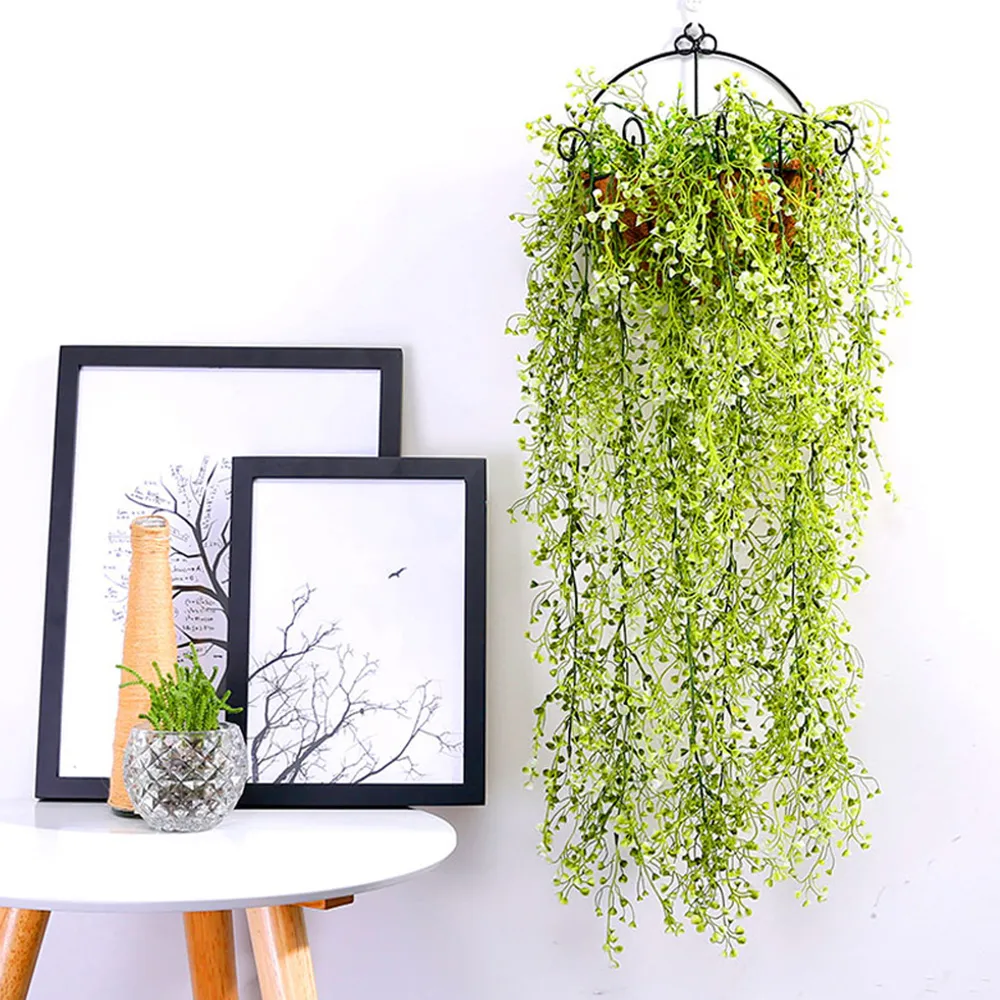 Artificial Vine Plants Hanging Decoration - Green