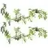Artificial Wisteria Hanging Garland 2 Pack - Green