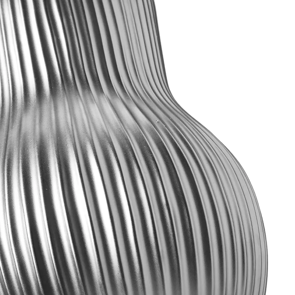 Artistic Gourd Flower Vase - Silver