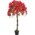 Bougainvillea Artificial Tree Decoration - Red