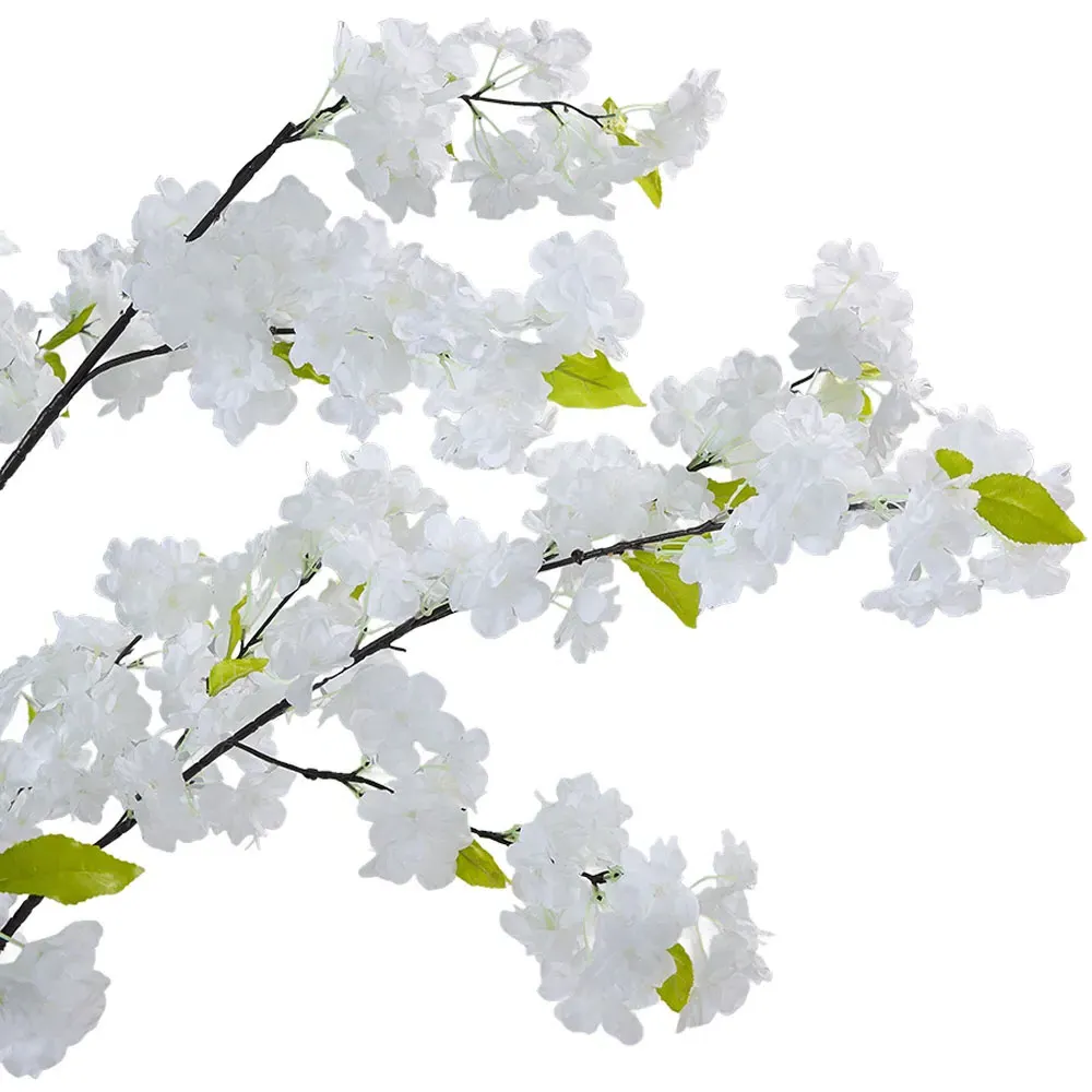 Cherry Blossom Artificial Tree Decoration - White