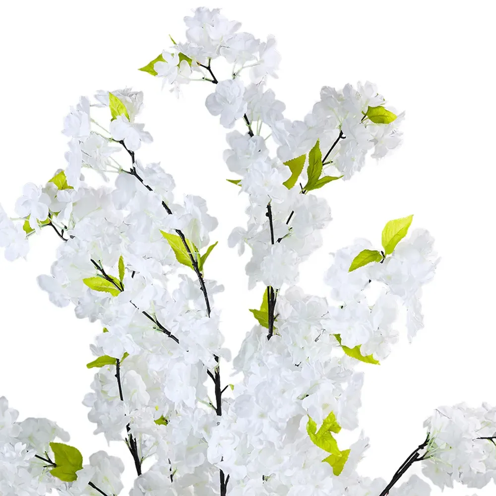 Cherry Blossom Artificial Tree Decoration - White