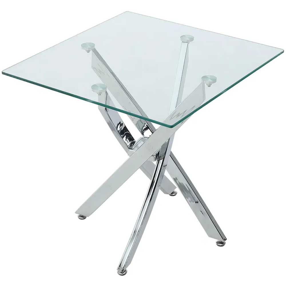 Coffee Table - Silver, Glass