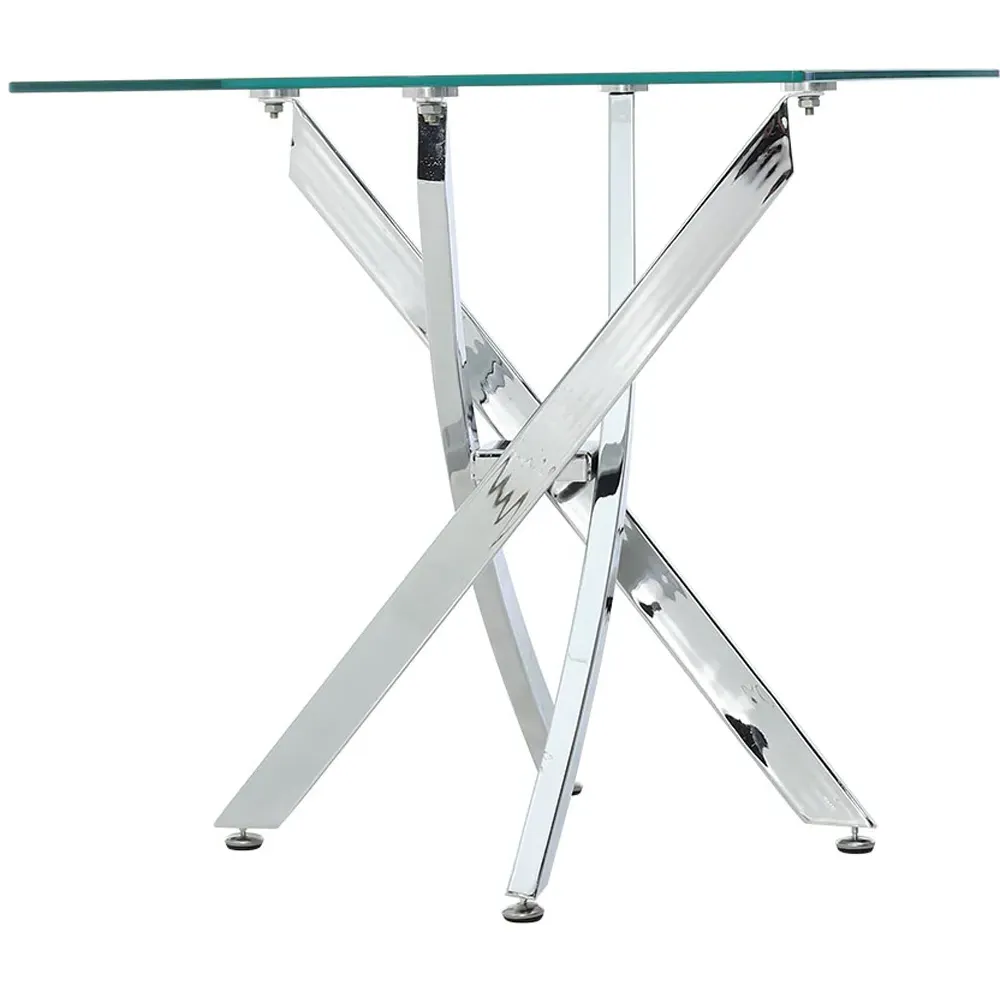 Coffee Table - Silver, Glass