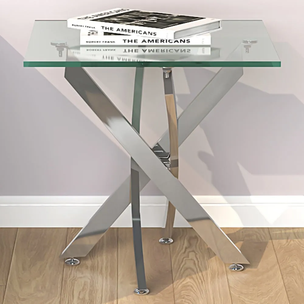 Coffee Table - Silver, Glass image