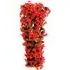 Decorative Wall Hanging Artificial Violet Vine Plant - Red
