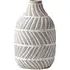 Distressed Ceramic Vase - Light Brown