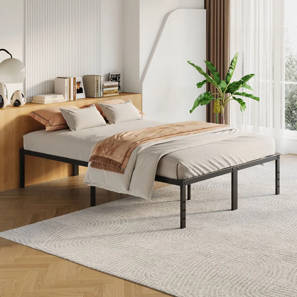 Double Metal Bed Frame - Black