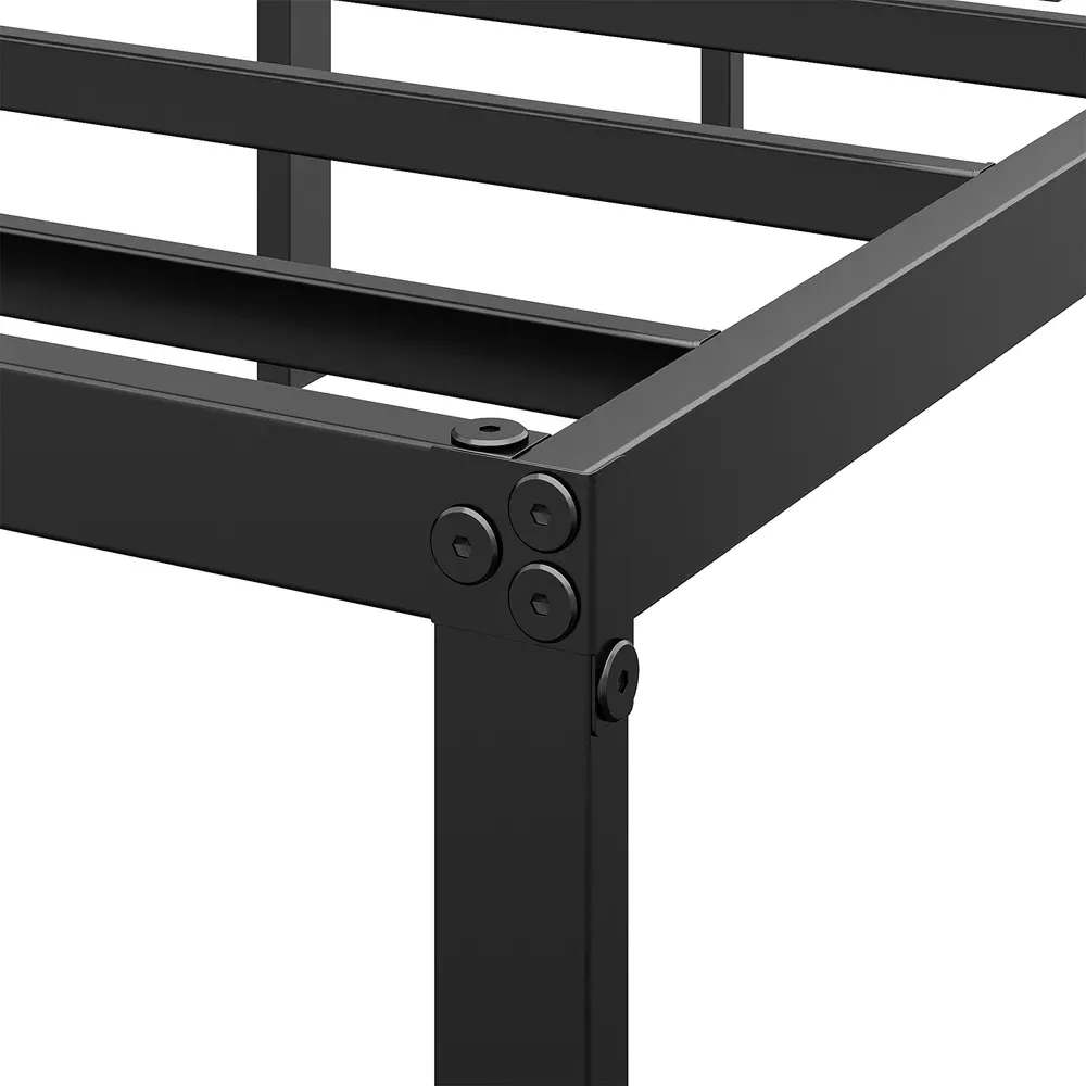 Double Metal Bed Frame - Black