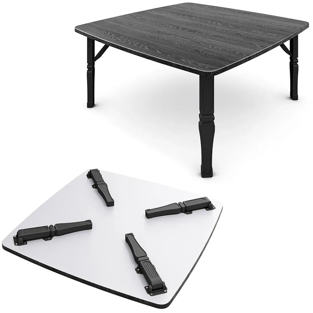 Foldable Coffee Table - Black