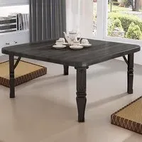 Foldable Coffee Table - Black