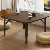 Foldable Coffee Table - Brown
