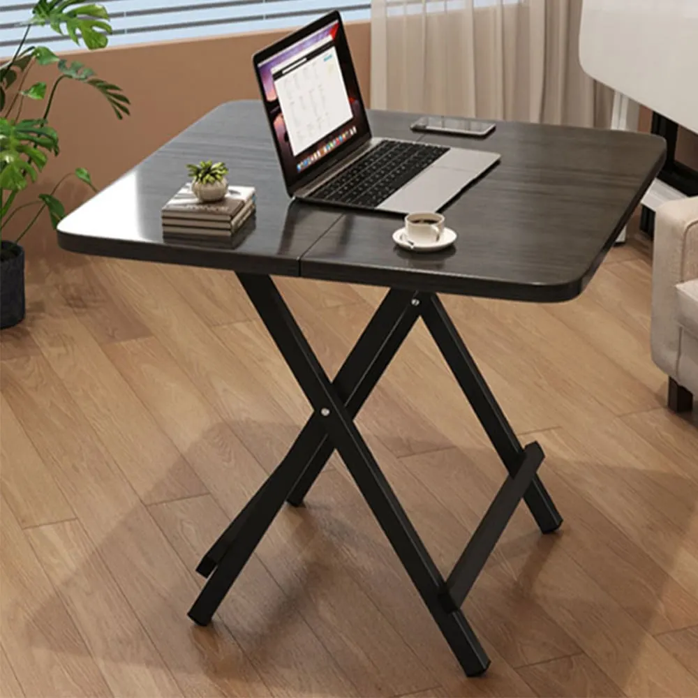 Foldable Dining Table - Black, MDF