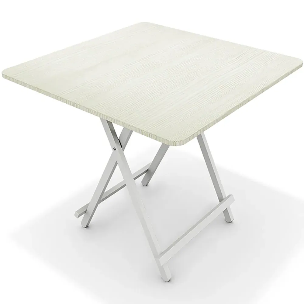 Foldable Dining Table - White, MDF