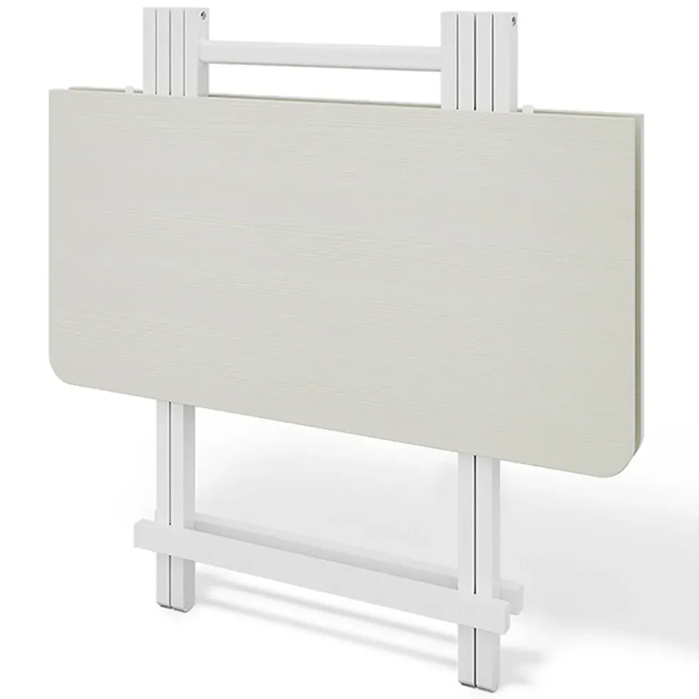 Foldable Dining Table - White, MDF