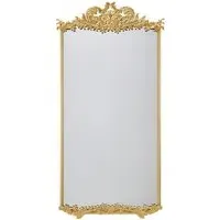 Full Length Wall Mirror - Gold, Metal