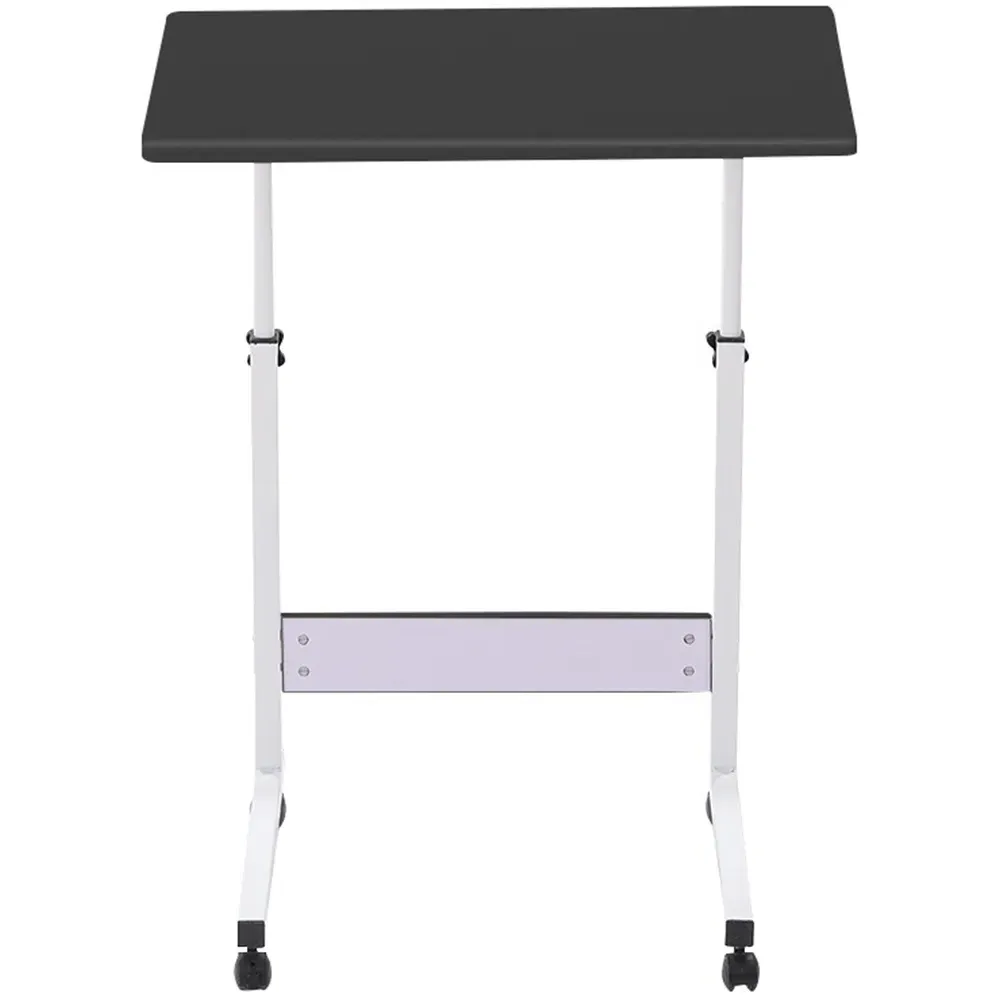 Height Adjustable Desk with Wheels - Black