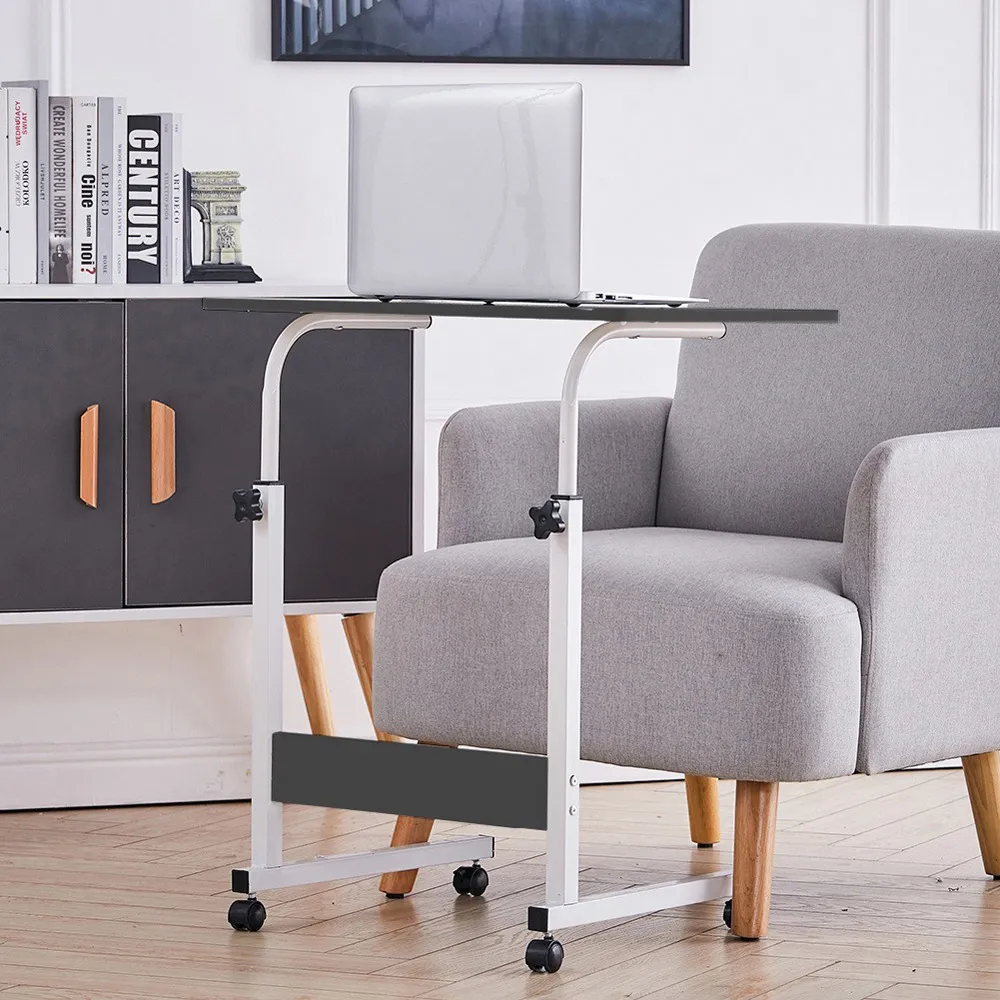 Height Adjustable Desk with Wheels - Black