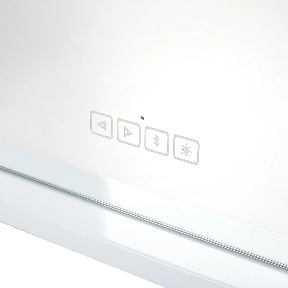 Hollywood LED Vanity Mirror with Smart Screen - White