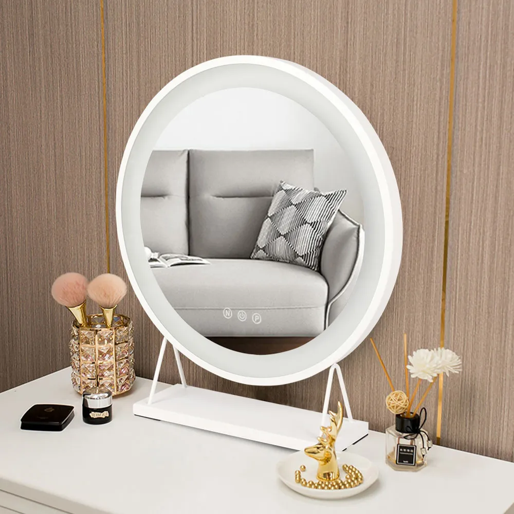 Hollywood LED Vanity Mirror with Touch Control - White