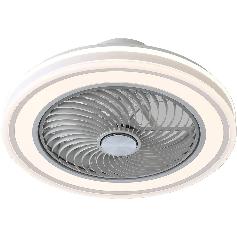 LED Ceiling Fan Light - White, Acrylic