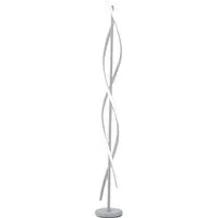 LED Floor Lamp - White, Aluminium