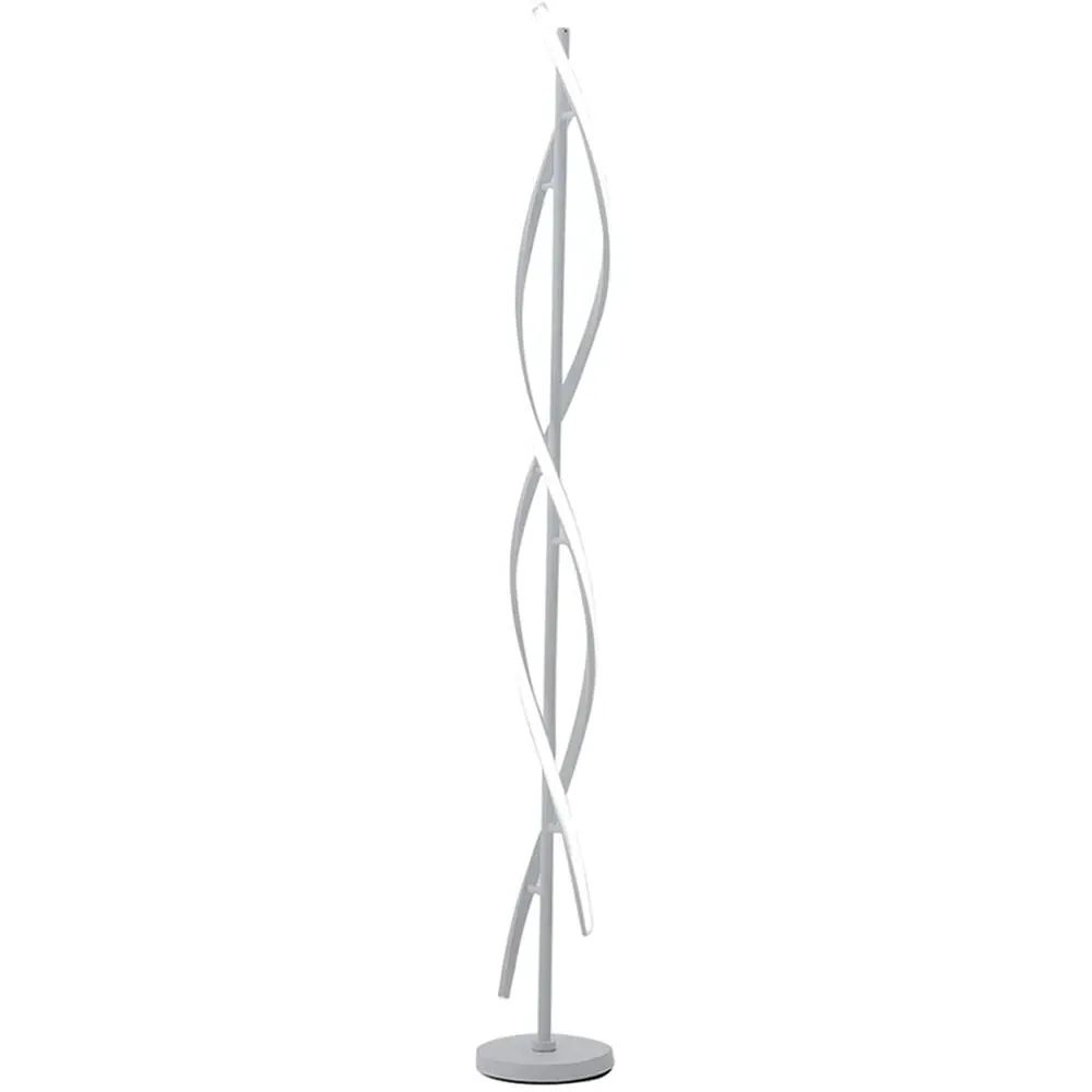 LED Floor Lamp - White, Aluminium