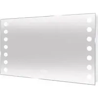 LED Fog Free Bathroom Mirror with Shaver Socket - 60x80cm