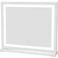 LED Vanity Makeup Mirror with Touch Control - White