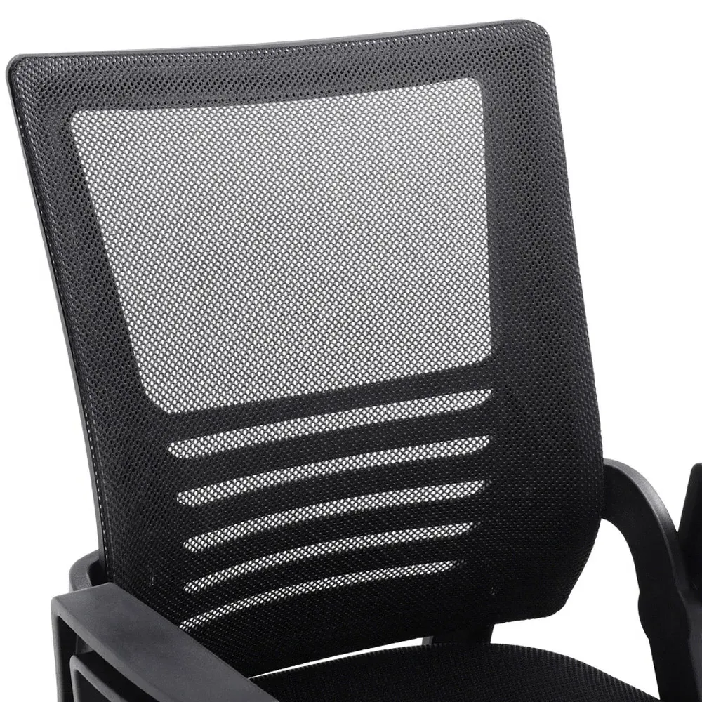 Mesh Swivel Office Chair - Black