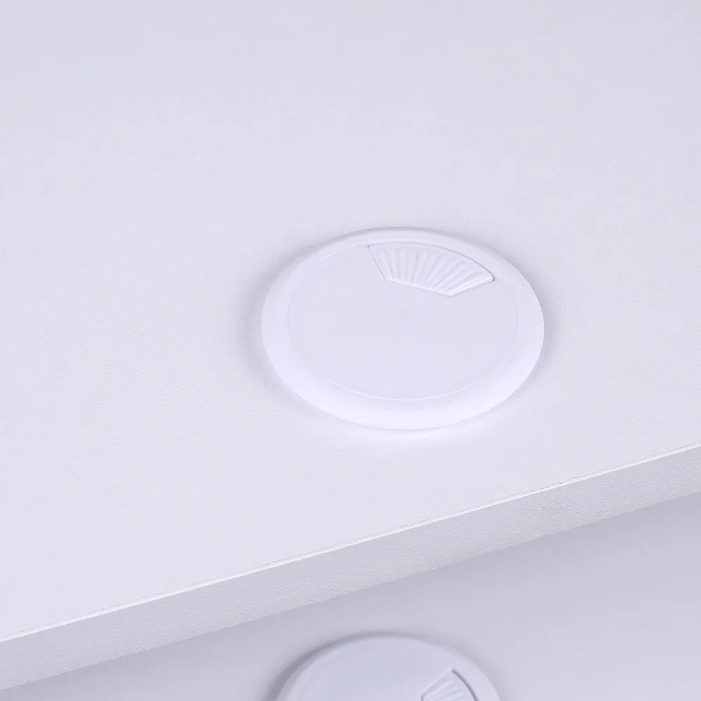 Open Shelf Wall Mounted TV Stand - White