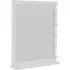 Rectangle Hollywood LED Makeup Mirror with Stand - White