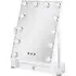 Rectangle LED Hollywood Vanity Makeup Mirror - White