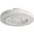 Round LED Ceiling Fan Light - White, Acrylic