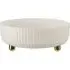 Round Rotatable Storage Organiser - White
