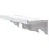 Self Adhesive Bathroom Floating Shelf - White