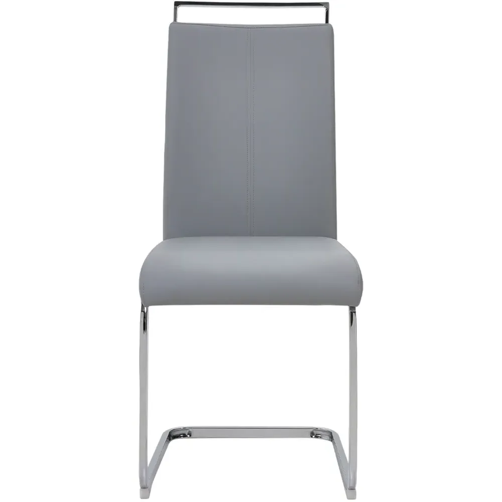 Set of 2 Dining Chair - Grey
