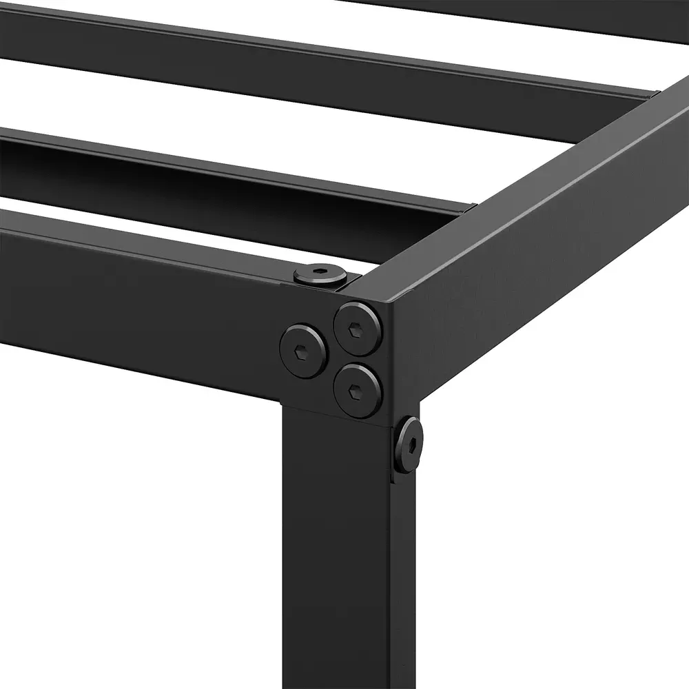 Single Metal Bed Frame - Black