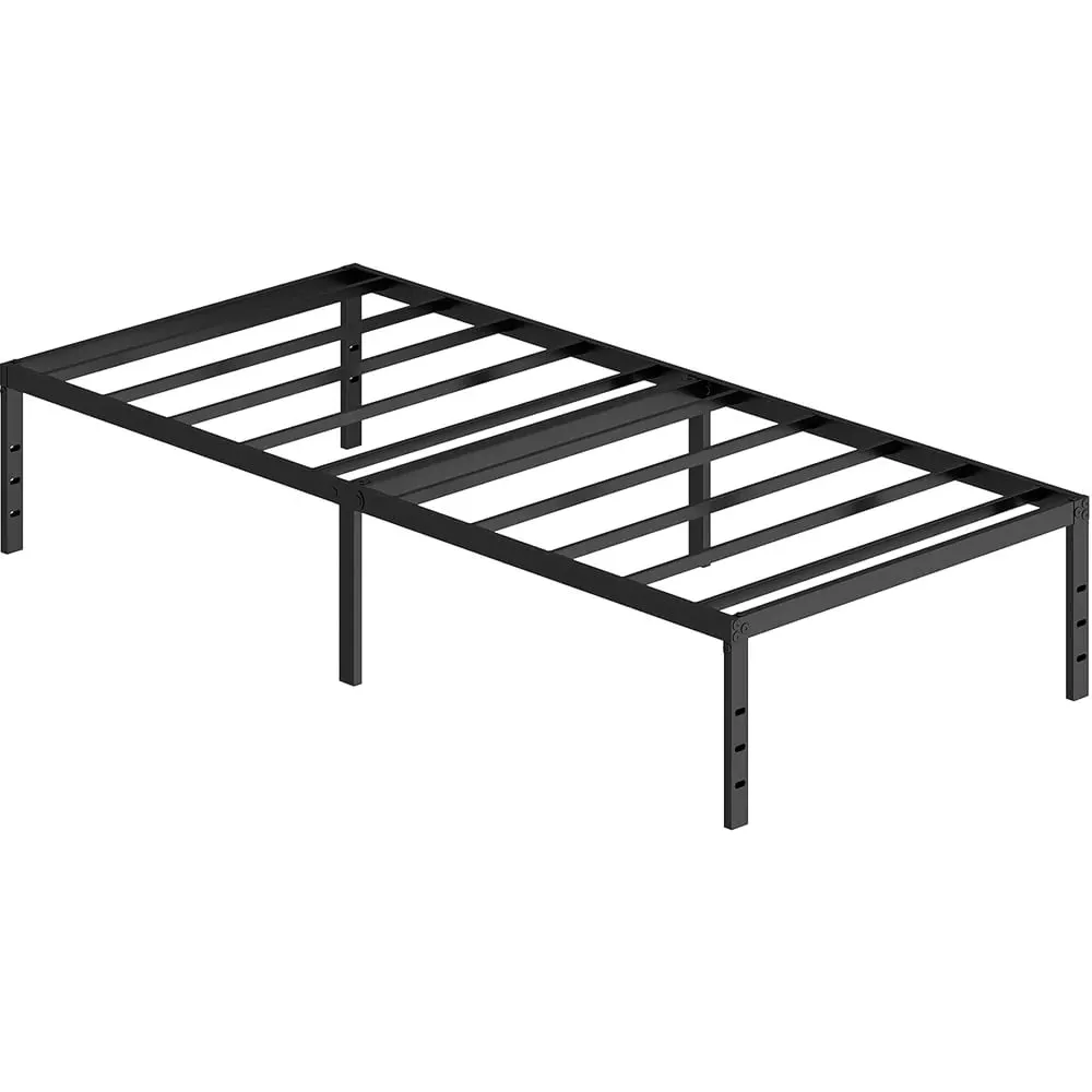 Single Metal Bed Frame - Black image