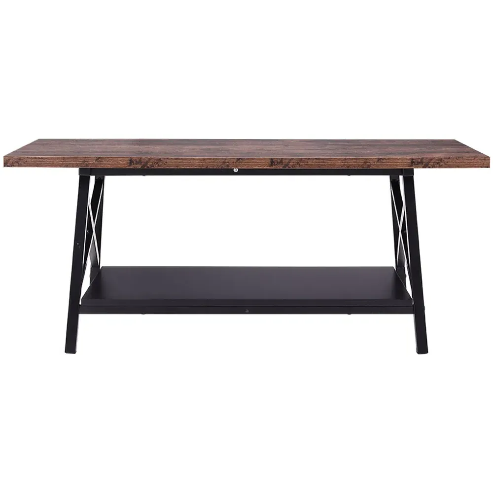 Single Shelf Coffee Table - Brown