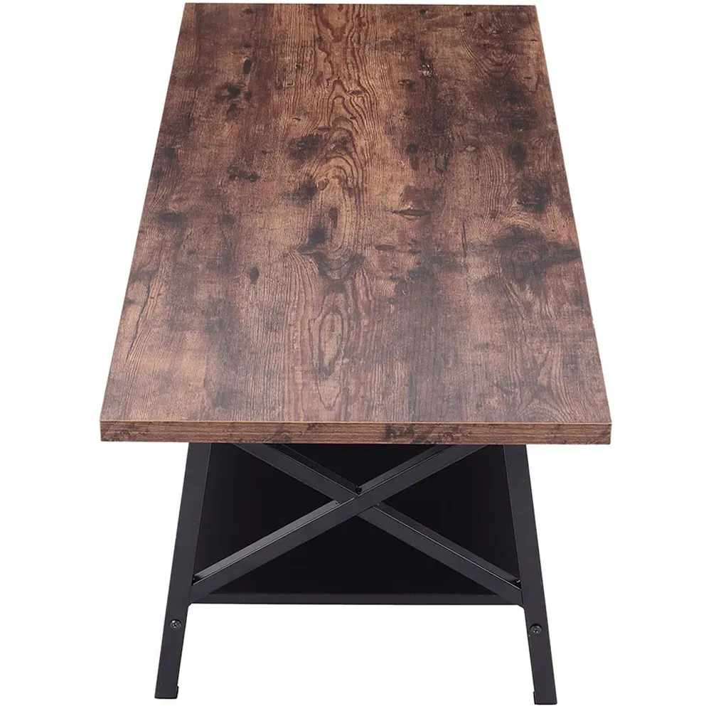 Single Shelf Coffee Table - Brown