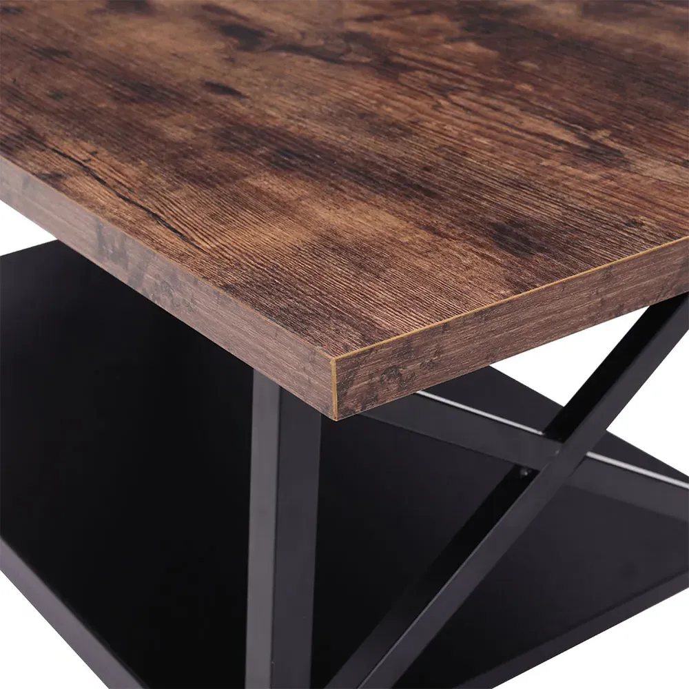 Single Shelf Coffee Table - Brown