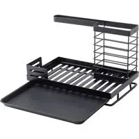 Steel Kitchen Sink Caddy Organiser - Black